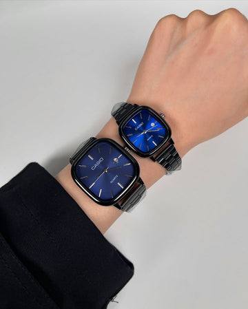 Blue Casio Classic Water Resistant Watch – Timeless Durability